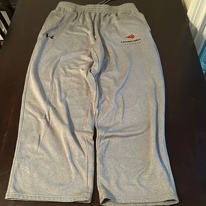 Under Armour Gray “Calvert Hall Lacrosse” Sweatpants XL